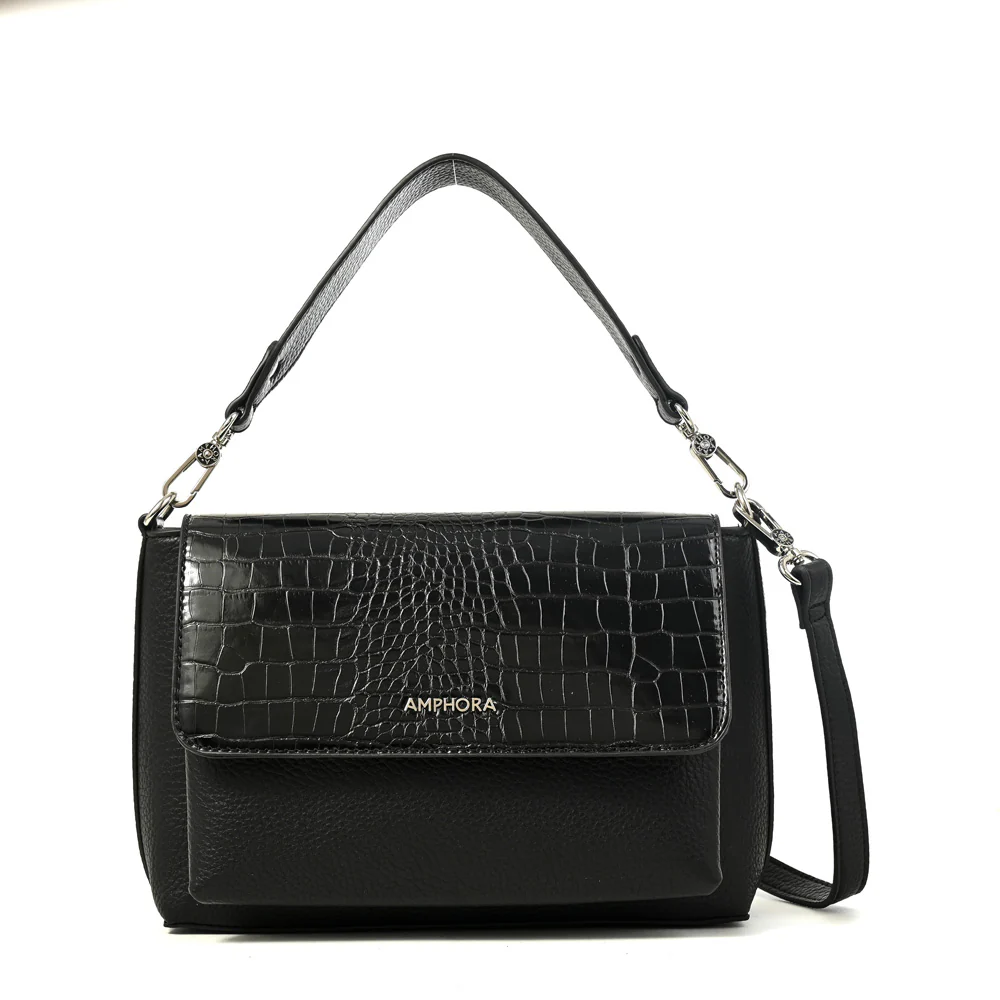 BANDOLERA CHARLOTE NEGRO