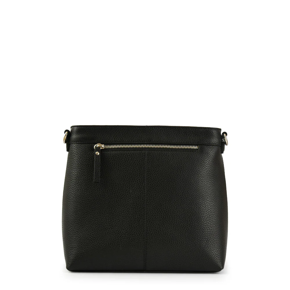 BANDOLERA CUERO NILE NEGRO - Image 3