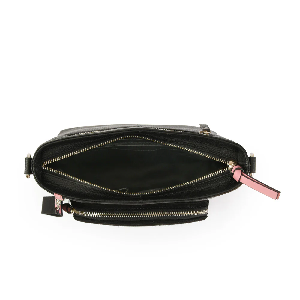 BANDOLERA CUERO NILE NEGRO - Image 4