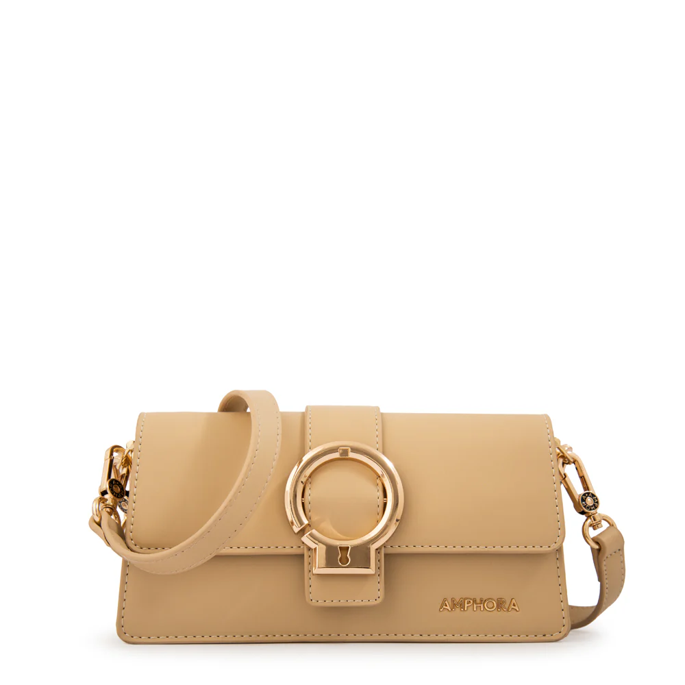 BANDOLERA LUCIANA BEIGE