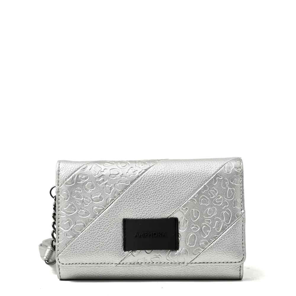 BILLETERA ANEU PLATEADO