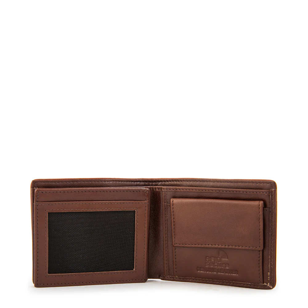 BILLETERA CUERO CAMILLE MARRÓN - Image 3