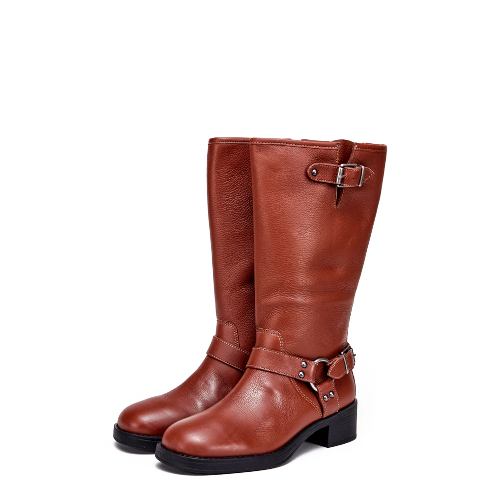 BOTA BIKER POLA MARRÓN - Image 2