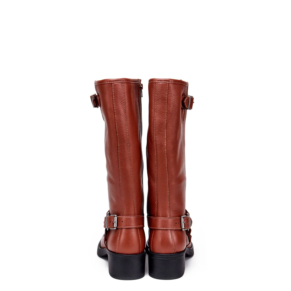 BOTA BIKER POLA MARRÓN - Image 4