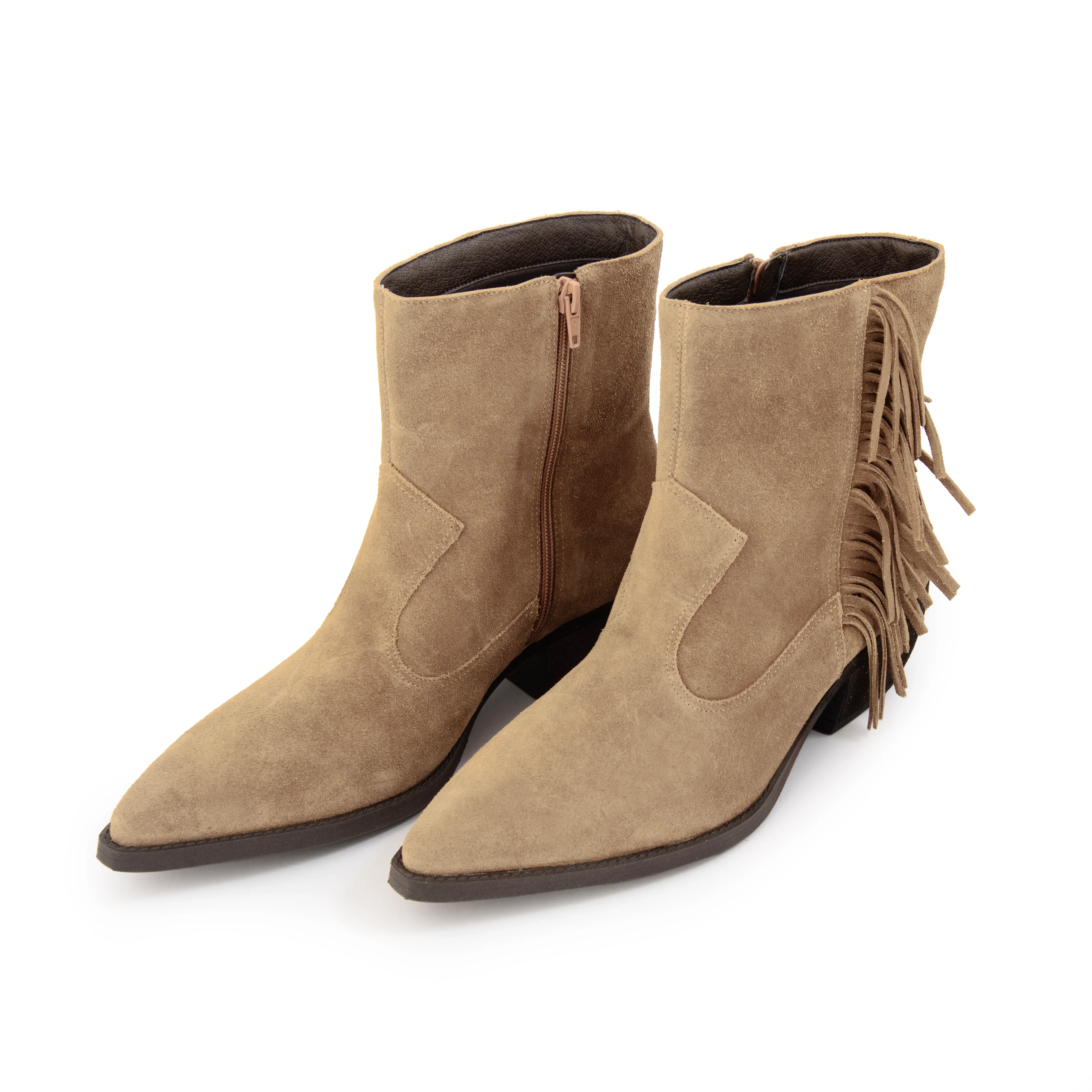 BOTA CAÑA BAJA OLSEN TAUPE - Image 3