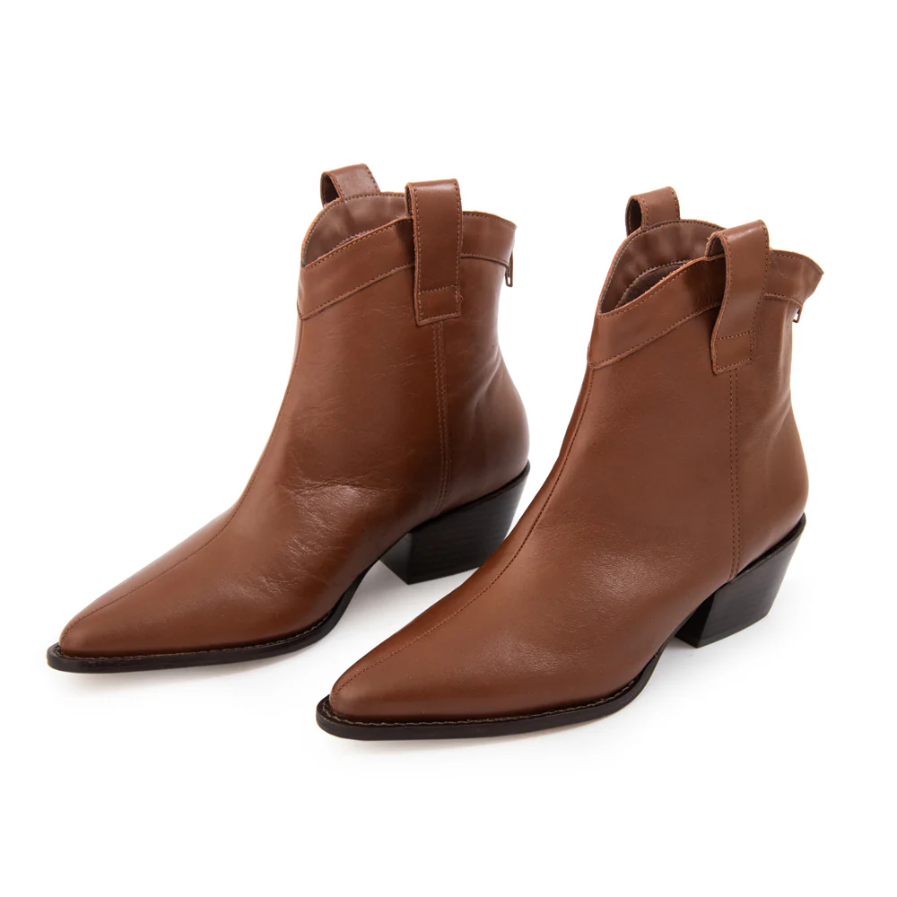 BOTA CAÑA BAJA TATIANA MARRÓN - Image 3