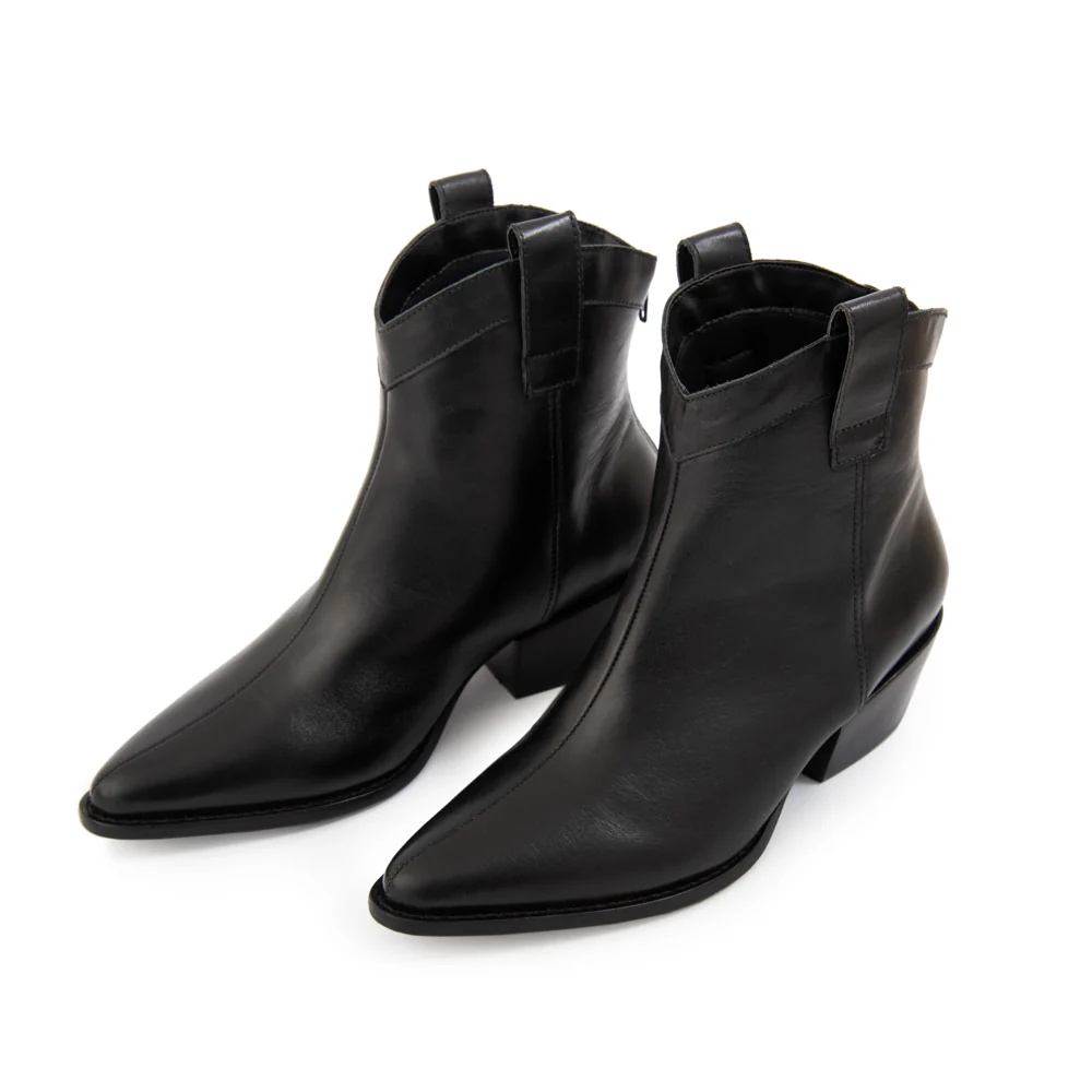 BOTA CAÑA BAJA TATIANA NEGRO - Image 3
