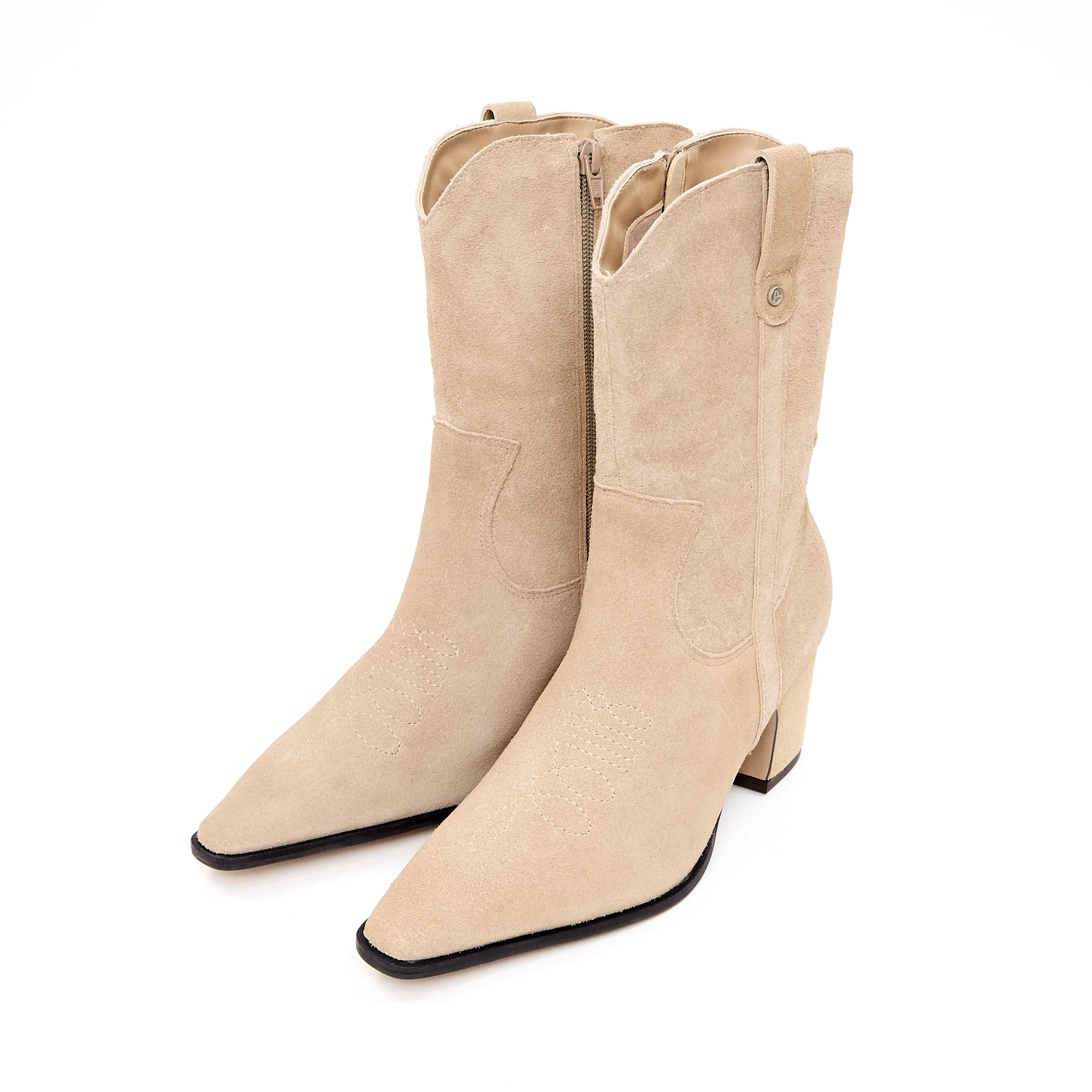 BOTA CAÑA MEDIA AZALEA BEIGE - Image 3