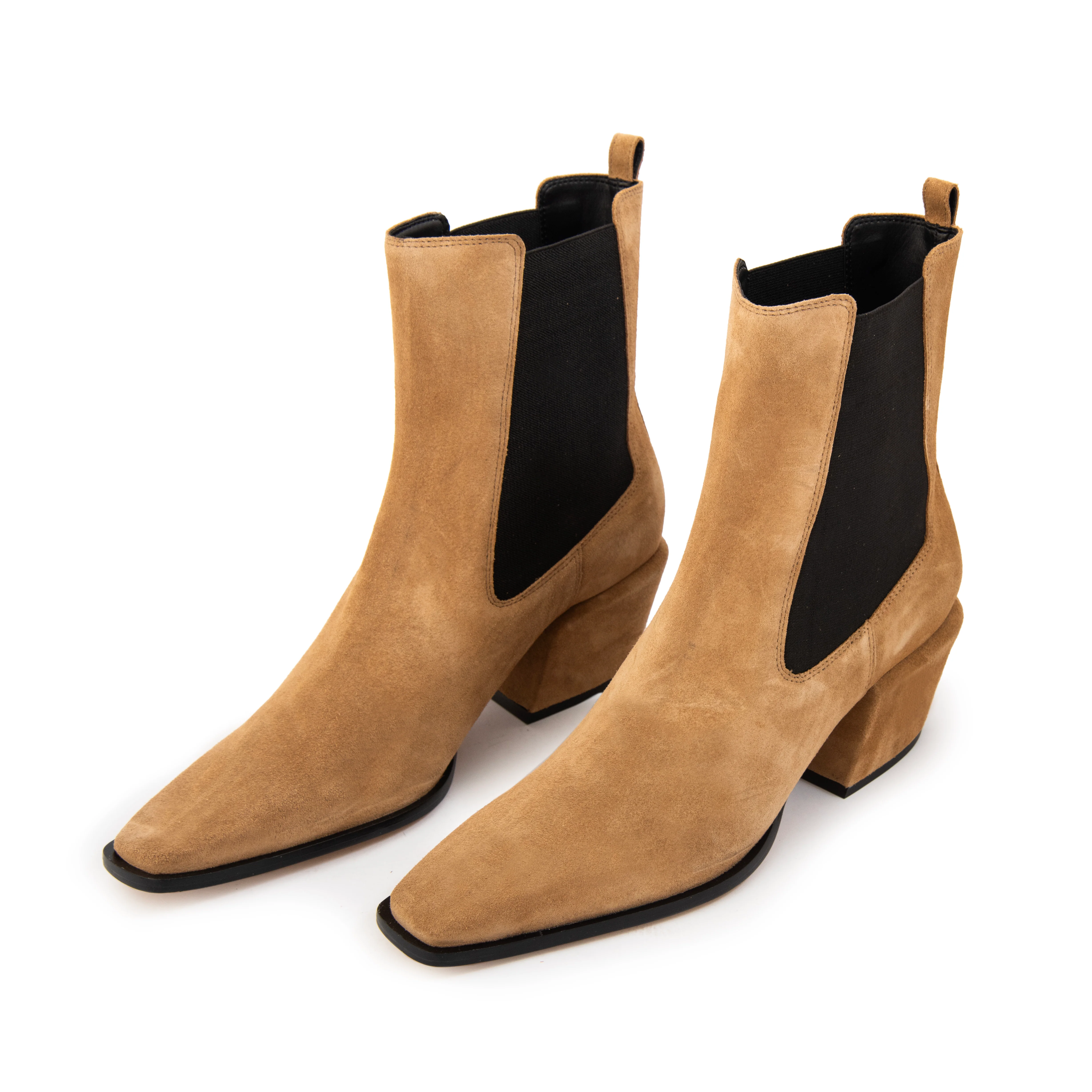 BOTA CAÑA BAJA OLIVIA BEIGE - Image 3