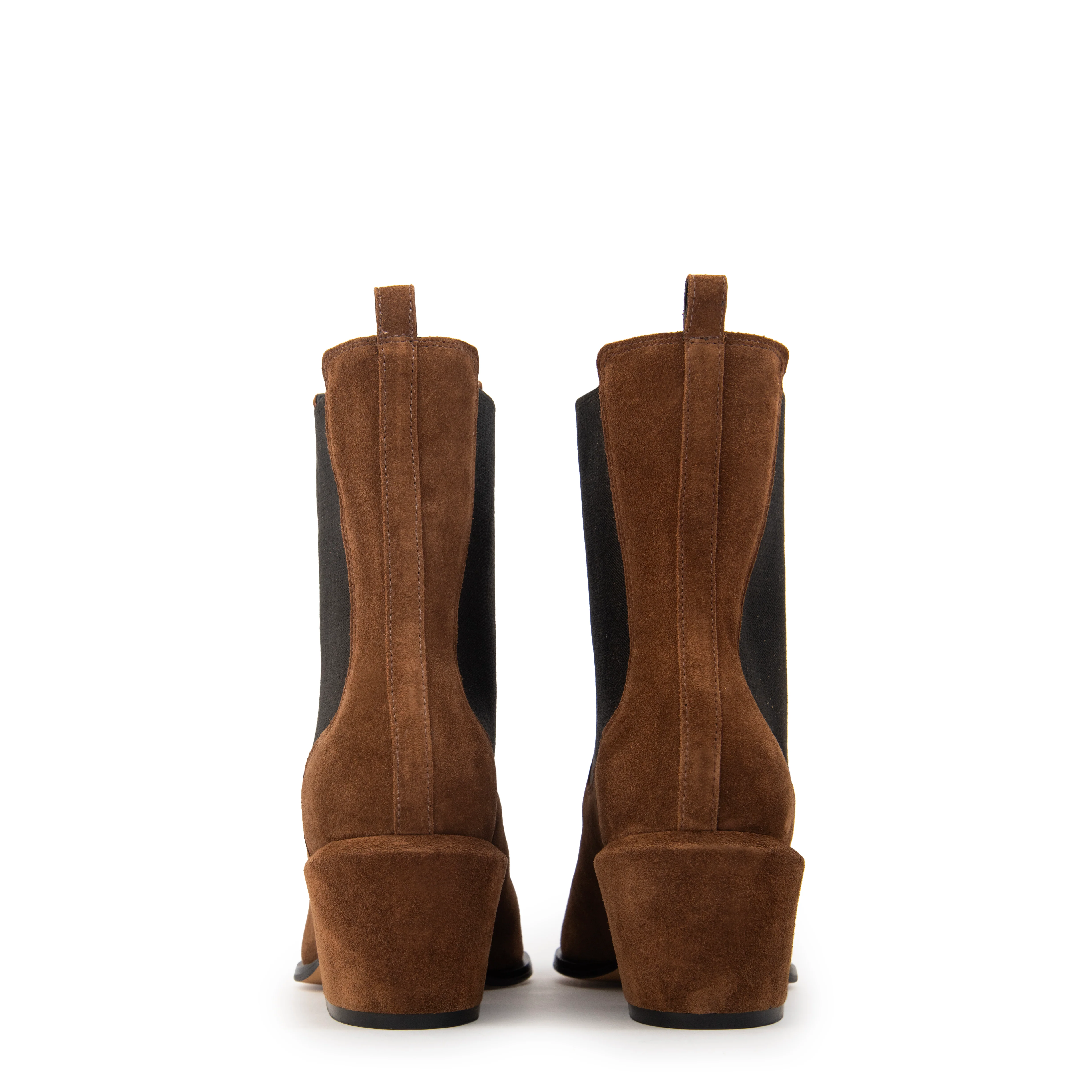 BOTA CAÑA BAJA OLIVIA MARRÓN - Image 4