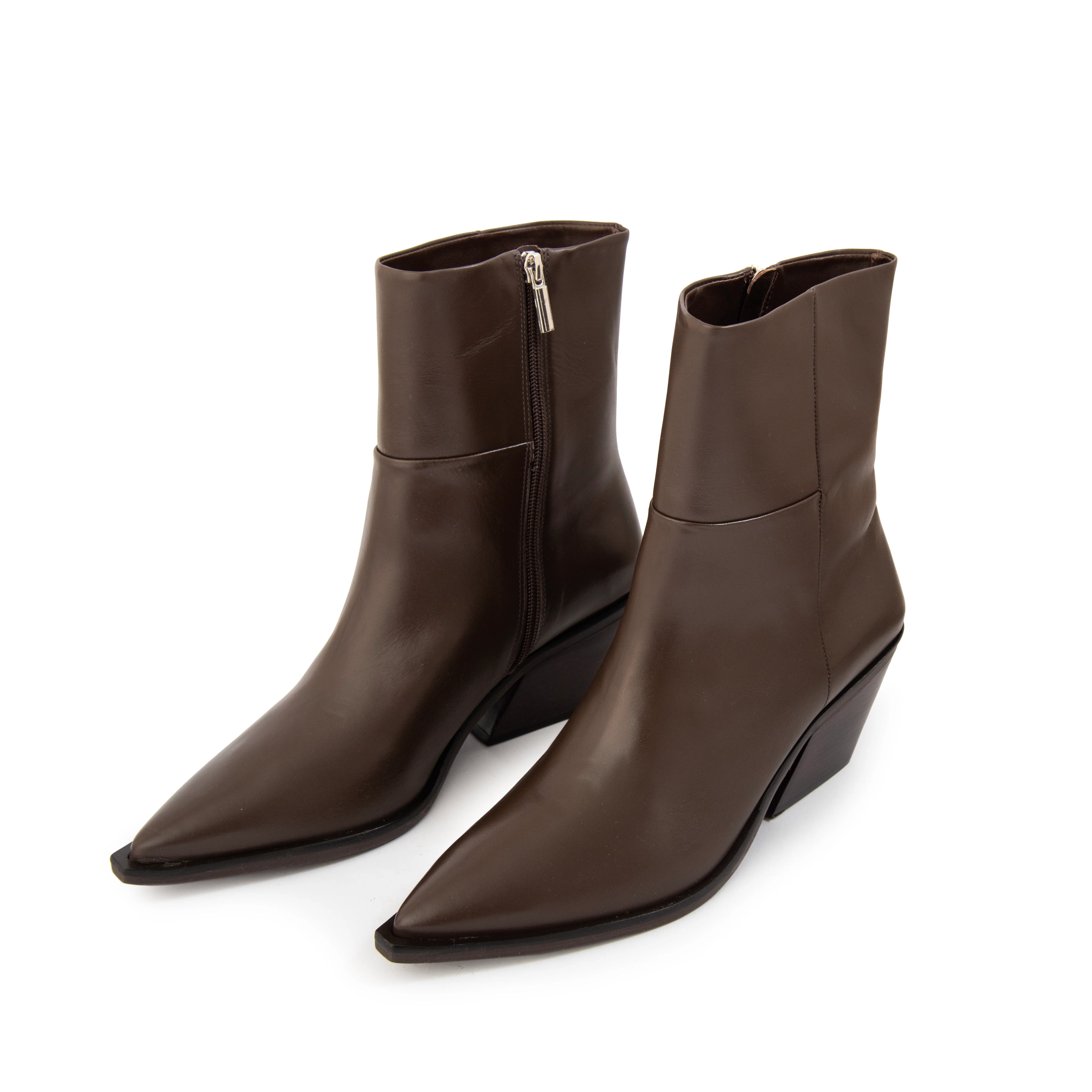 BOTA CAÑA BAJA PAULA MARRÓN - Image 3