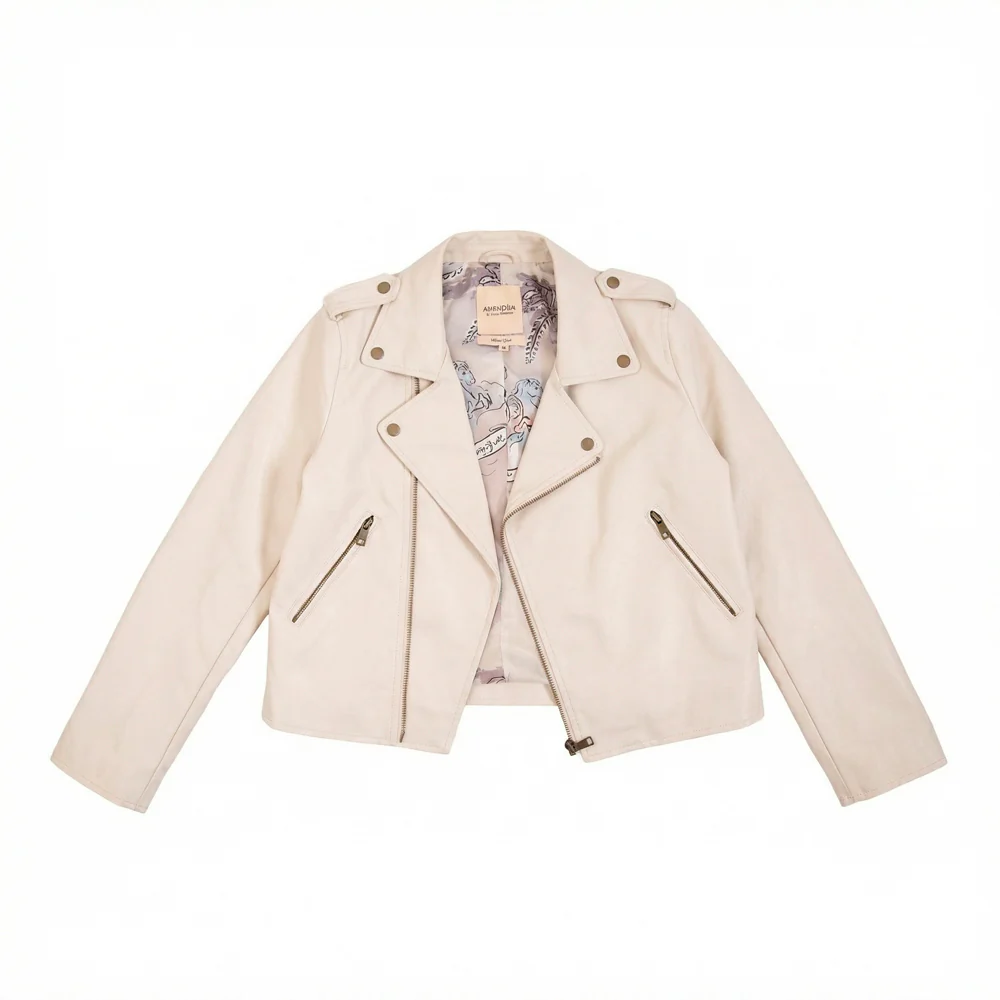 CAMPERA BIKER NANCY BLANCO - Image 2