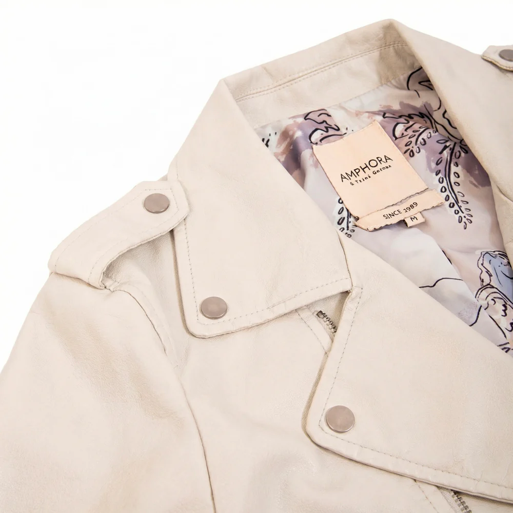 CAMPERA BIKER NANCY BLANCO - Image 4