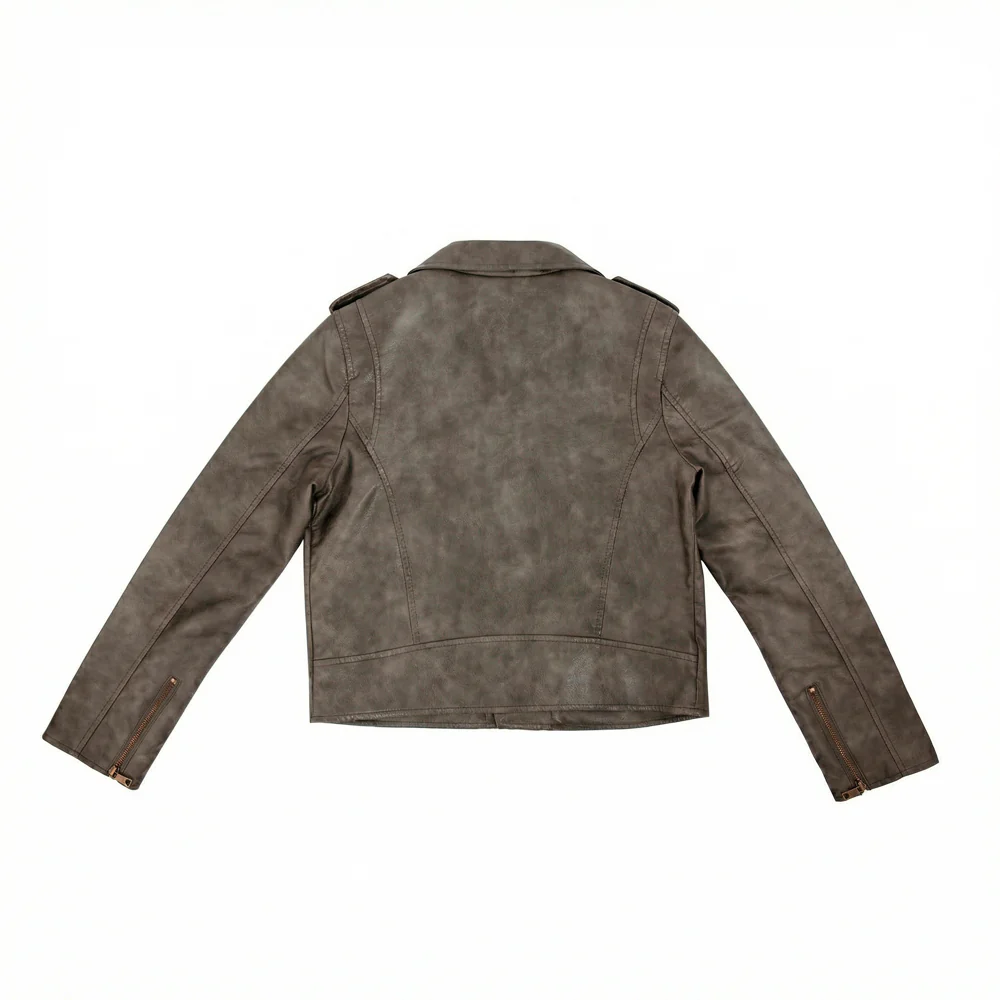 CAMPERA BIKER NANCY GRIS - Image 2