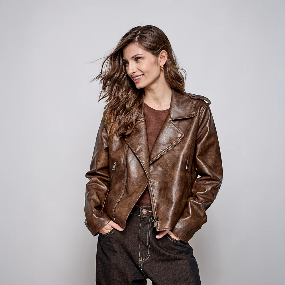 CAMPERA BIKER NANCY MARRON - Image 4