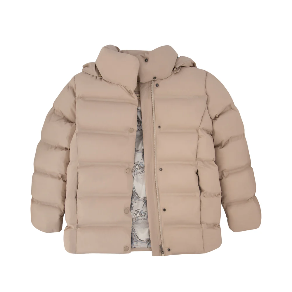 CAMPERA PUFFER ELISA TAUPE - Image 2