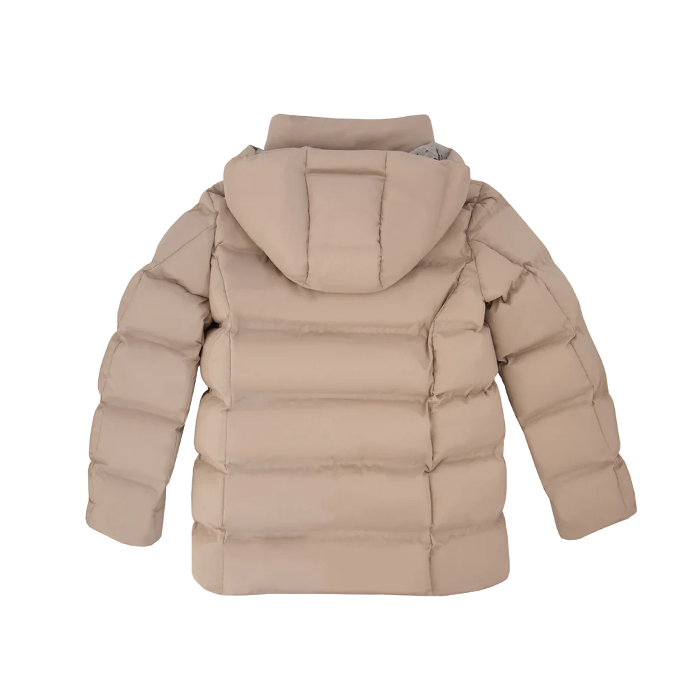 CAMPERA PUFFER ELISA TAUPE - Image 3