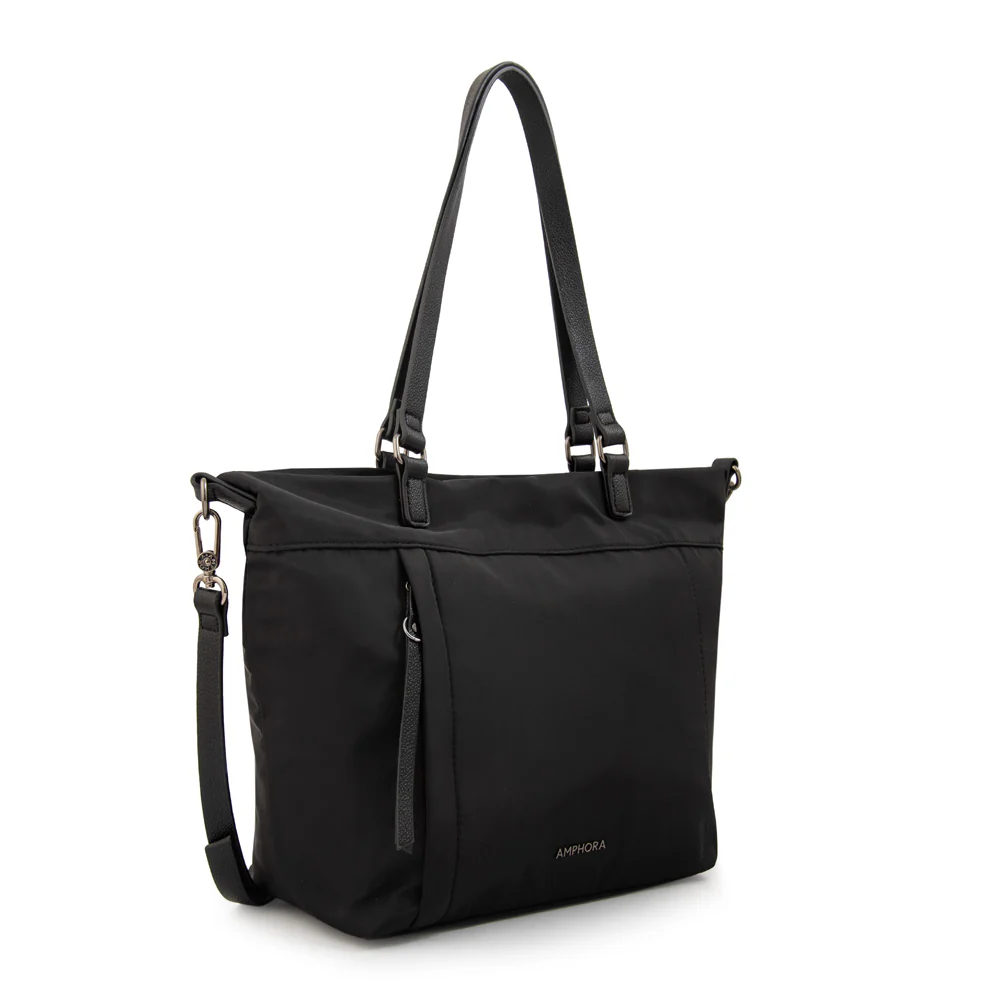 CARTERA CAROLINA NYLON NEGRO - Image 2