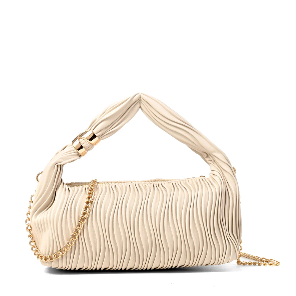CARTERA CORTE OVAL LISSANDRA BLANCO