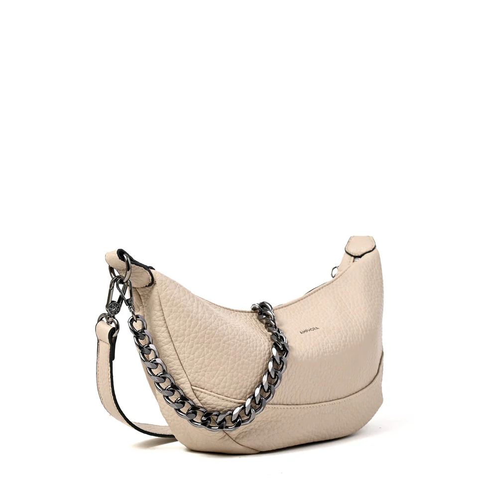 CARTERA CORTE OVAL TAISHA BEIGE - Image 2