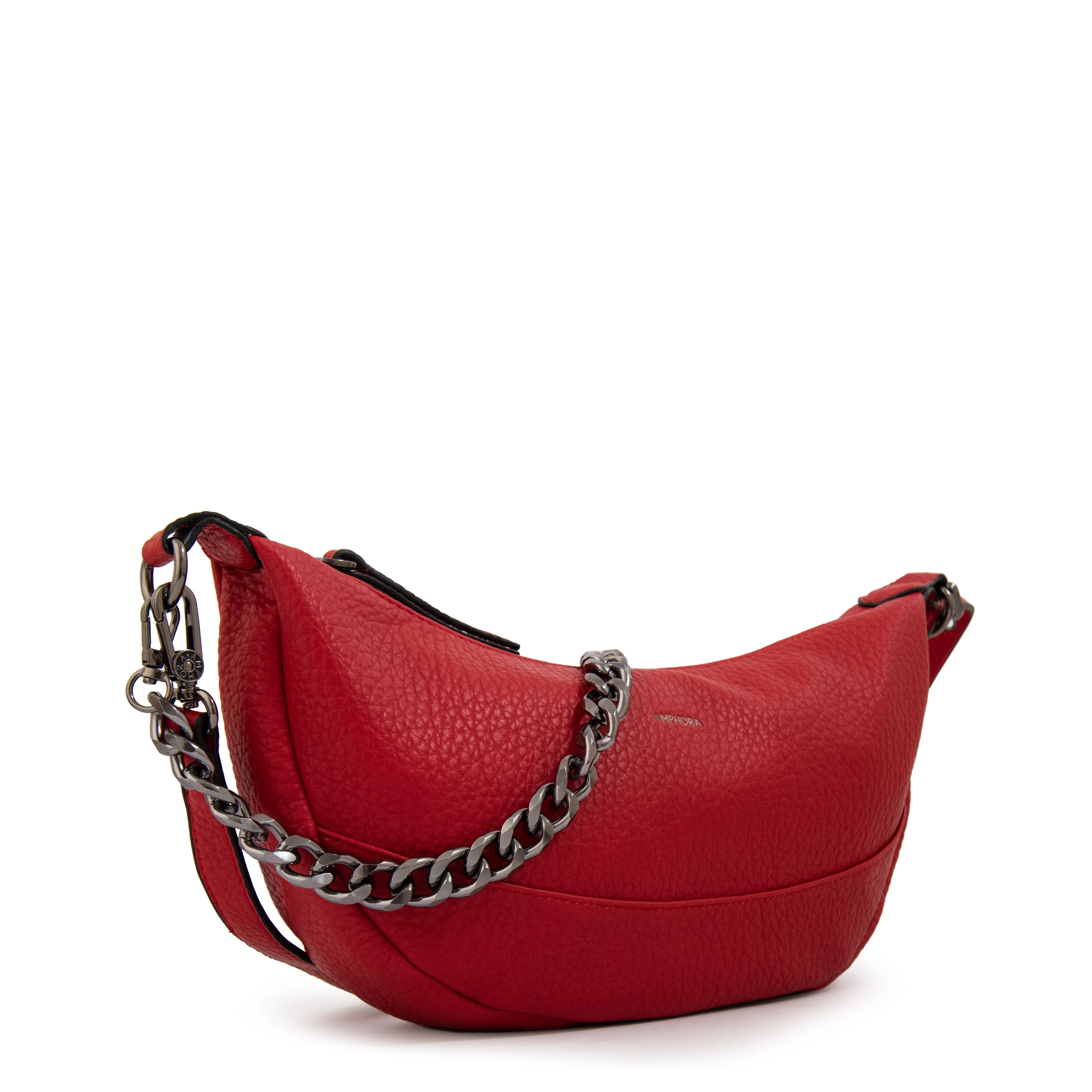 CARTERA CORTE OVAL TAISHA ROJO - Image 2