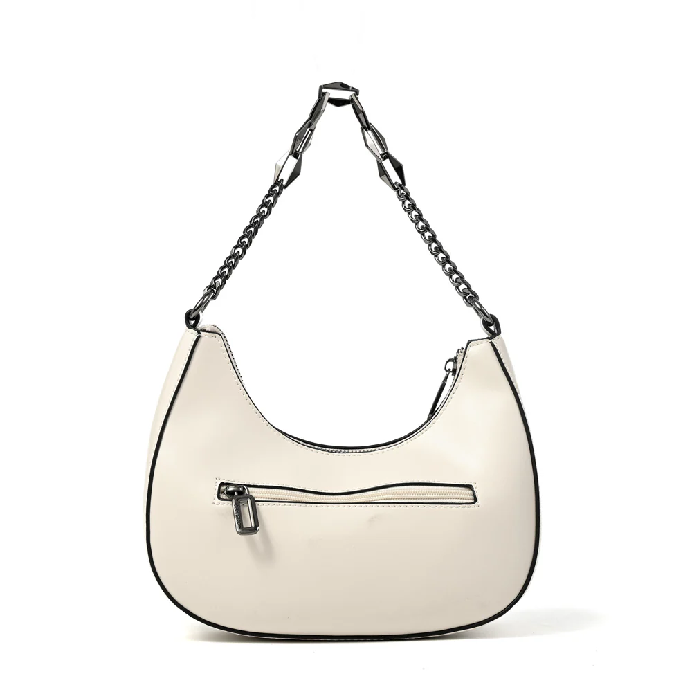CARTERA CORTE OVAL VANITY BLANCO - Image 3
