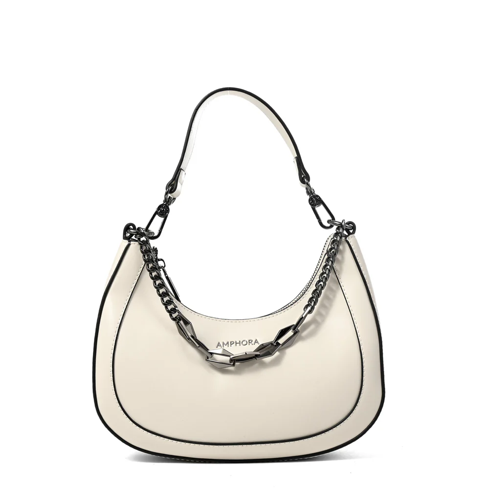CARTERA CORTE OVAL VANITY BLANCO - Image 4