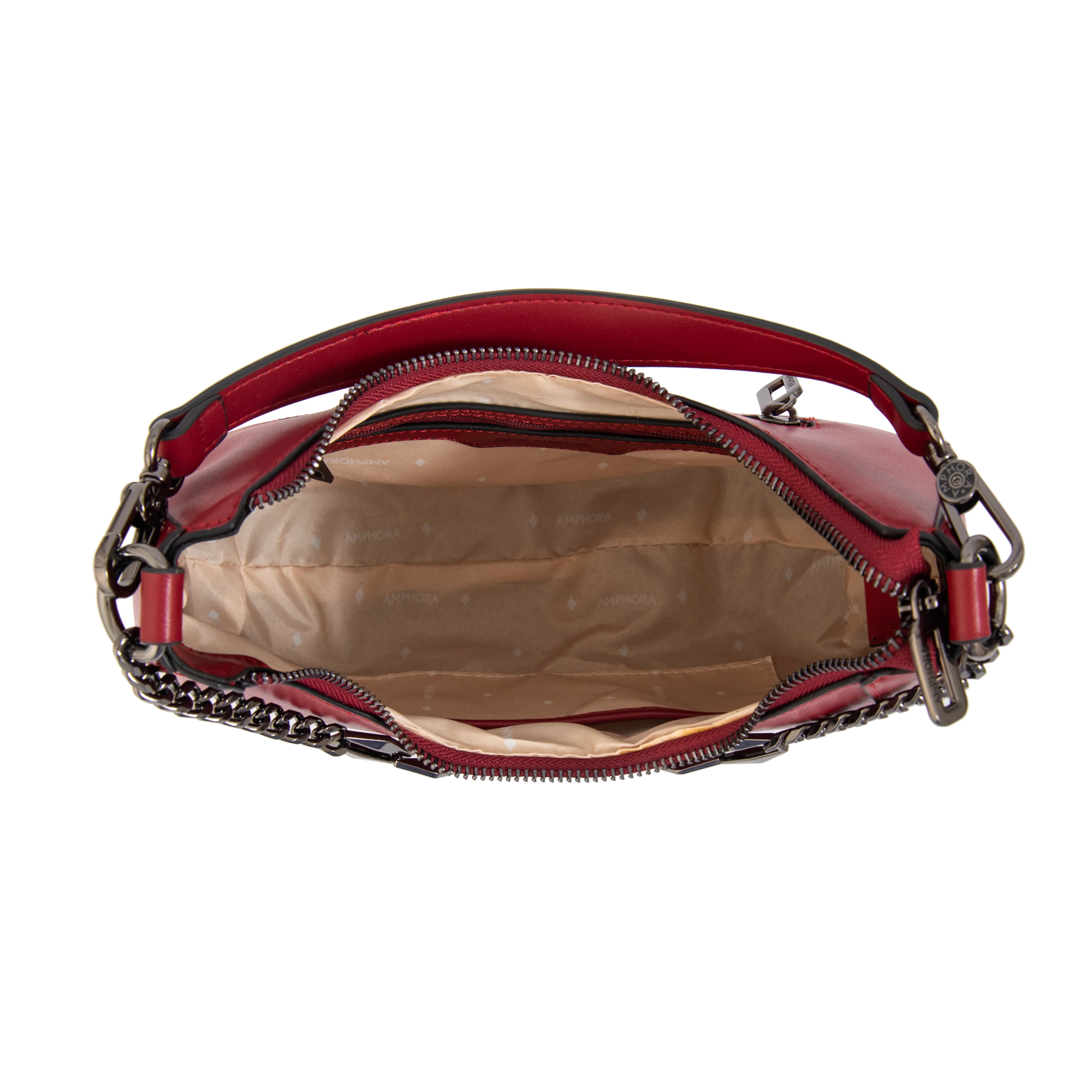 CARTERA CORTE OVAL VANITY BORDÓ - Image 4