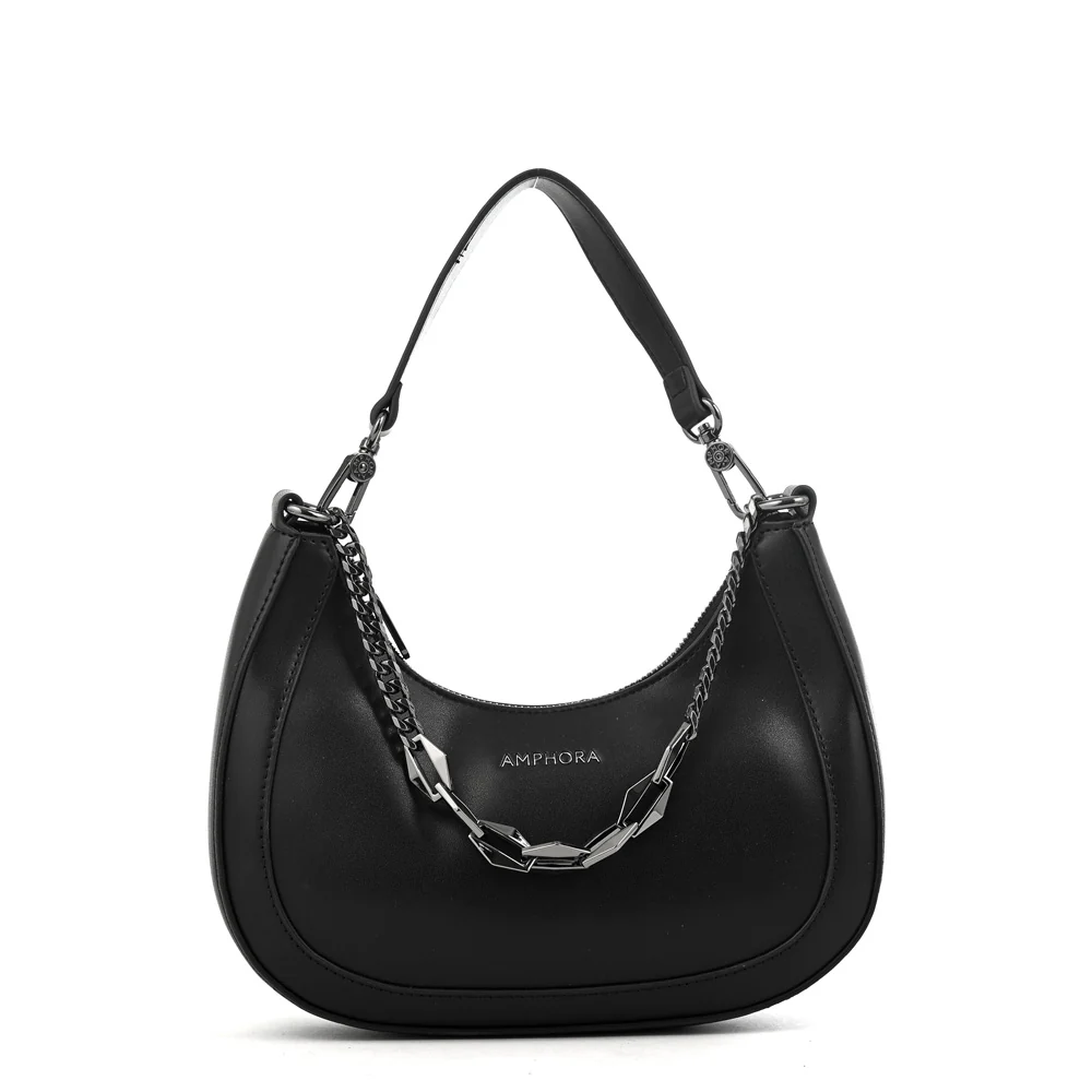 CARTERA CORTE OVAL VANITY NEGRO - Image 4