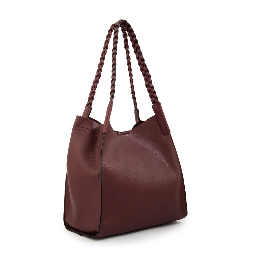 CARTERA CORTE RECTO IRIS BORDÓ - Image 2