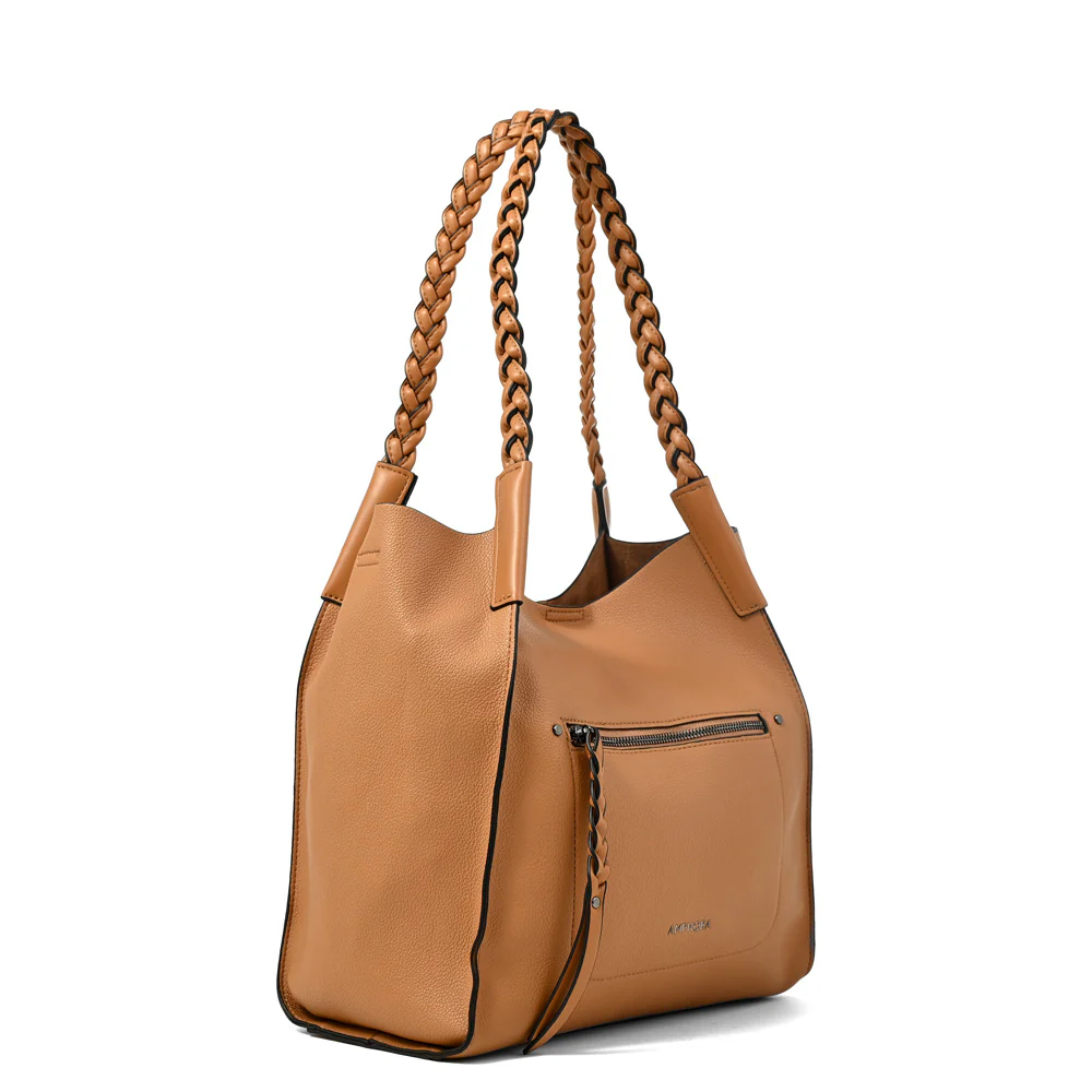 CARTERA CORTE RECTO IRIS CAMEL - Image 2