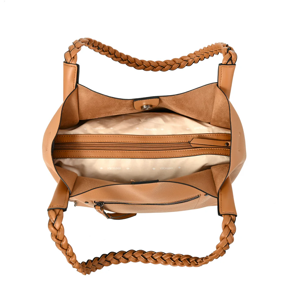 CARTERA CORTE RECTO IRIS CAMEL - Image 5
