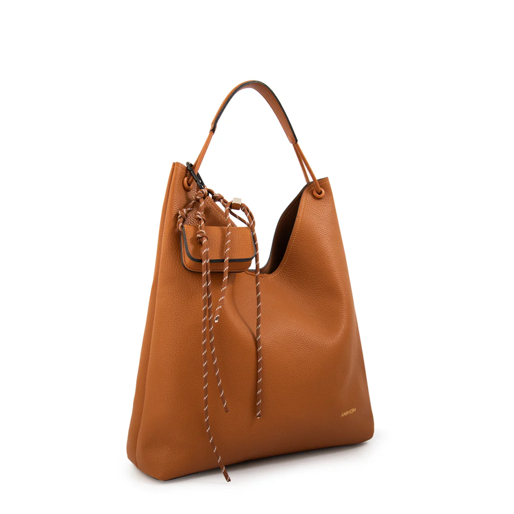 CARTERA CORTE RECTO MAIDA CAMEL - Image 2