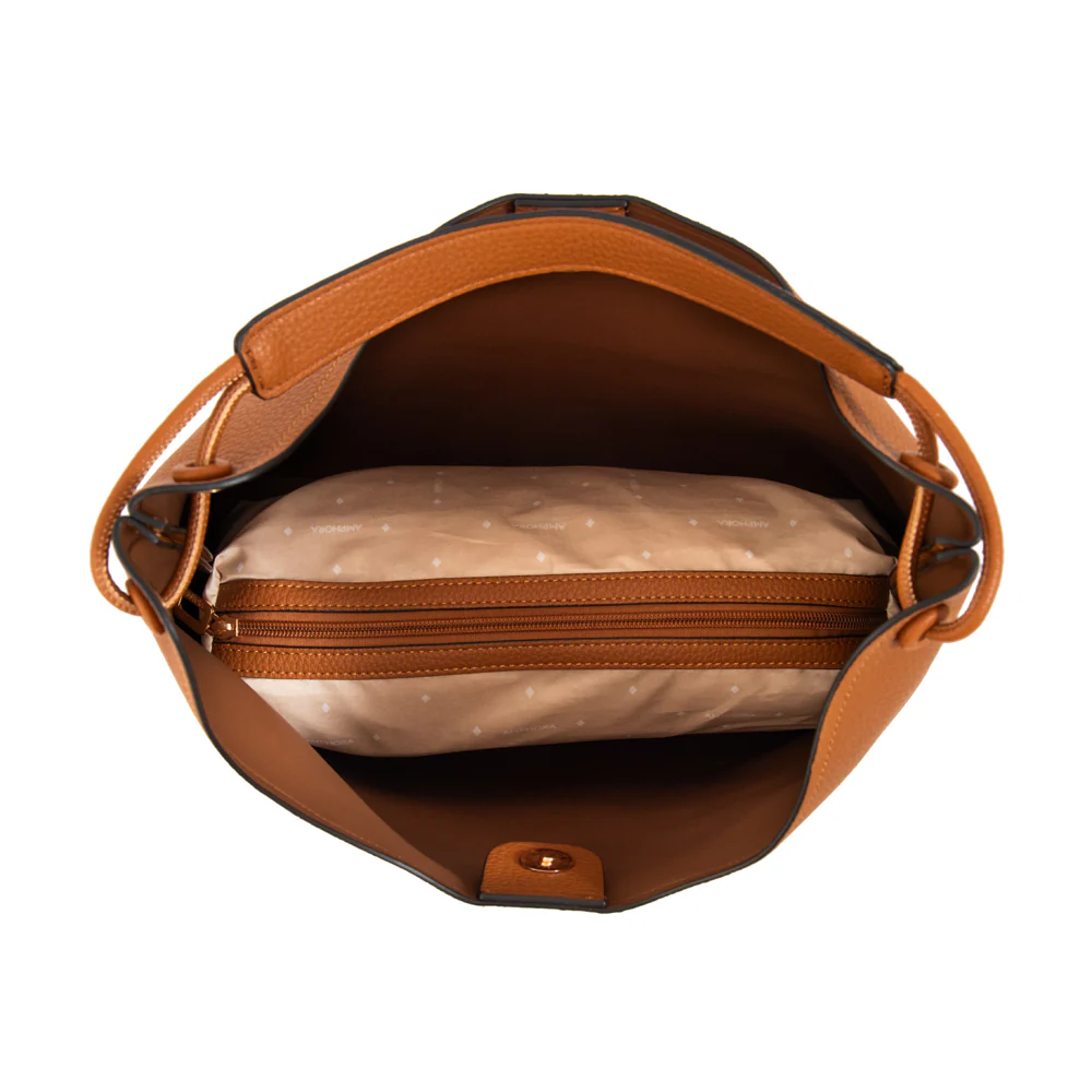 CARTERA CORTE RECTO MAIDA CAMEL - Image 4