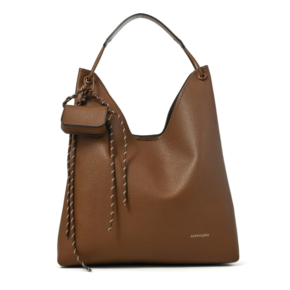 CARTERA CORTE RECTO MAIDA MARRÓN