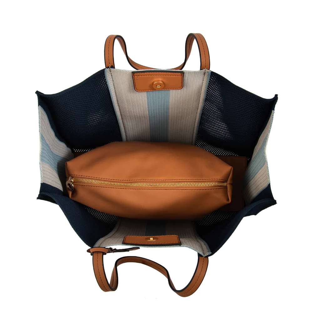 CARTERA DE PLAYA GIULIANA AZUL - Image 4