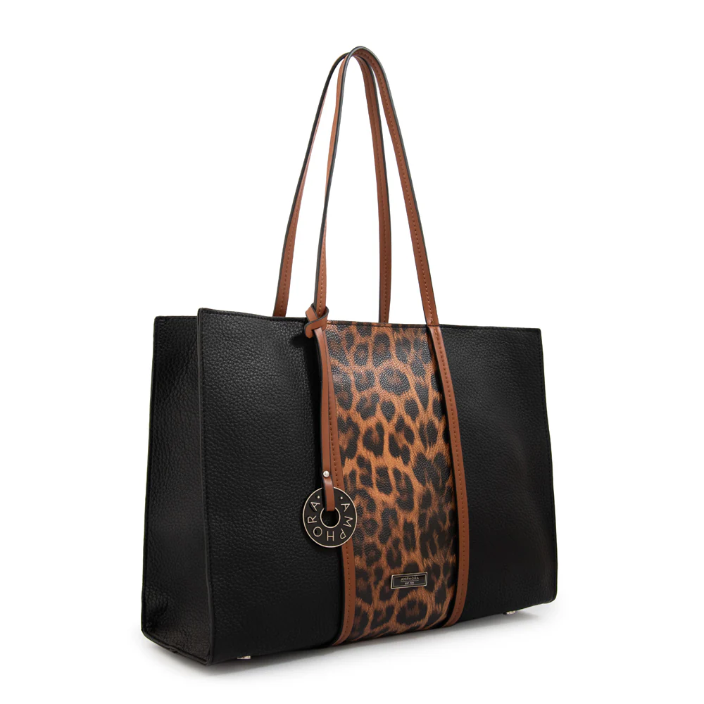 CARTERA GRISELDA NEGRO PRINT - Image 2