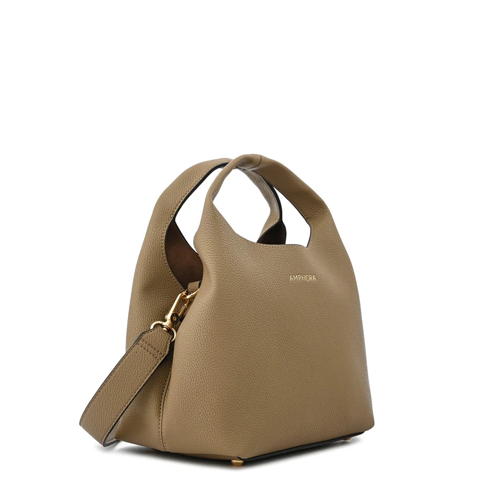 CARTERA CORTE OVAL JOLIE TAUPE - Image 2