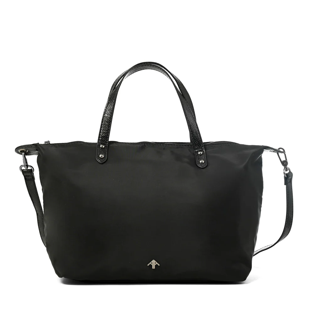 CARTERA SANTANA NYLON NEGRO