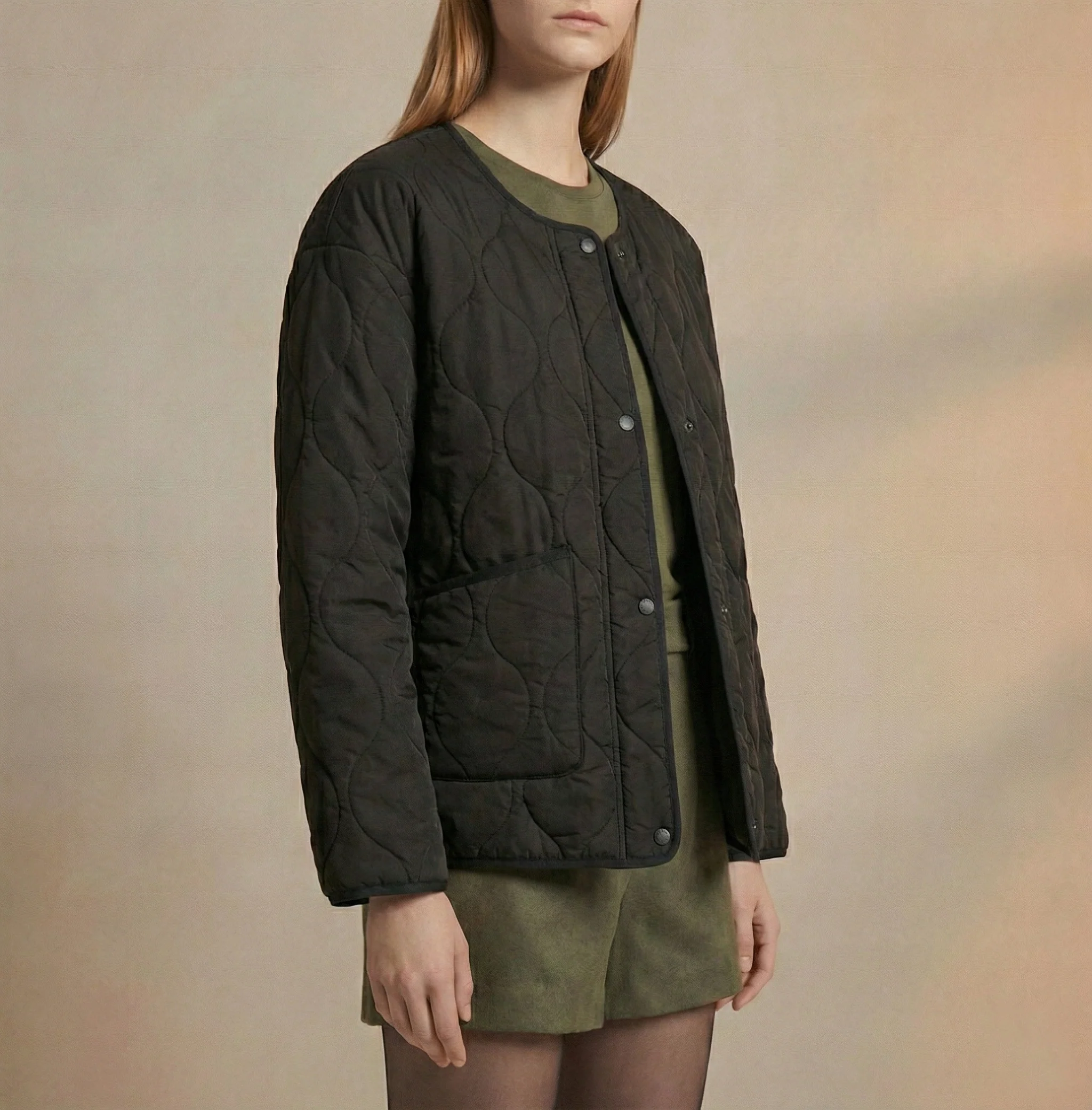 CHAQUETA ACOLCHADA ATENAS NEGRO - Image 2