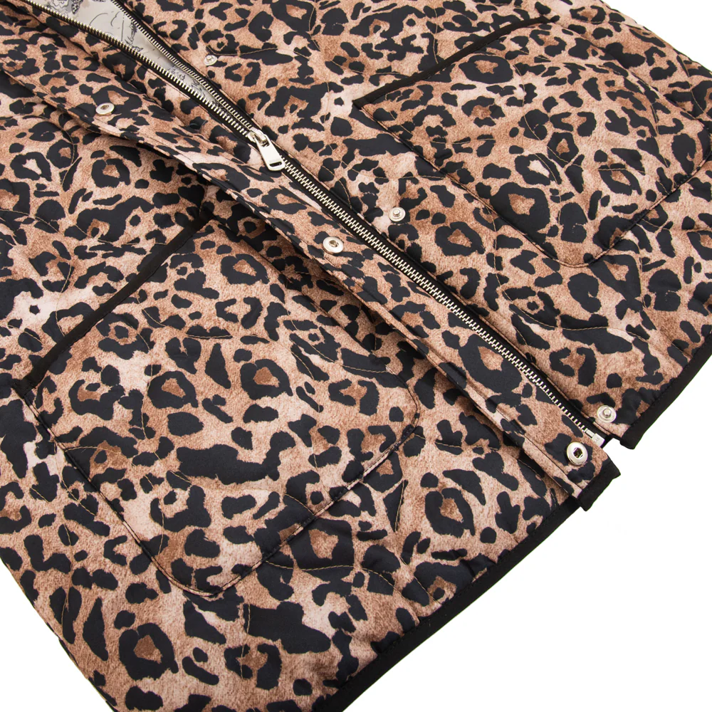 CHAQUETA ACOLCHADA ATENAS NEGRO PRINT - Image 7