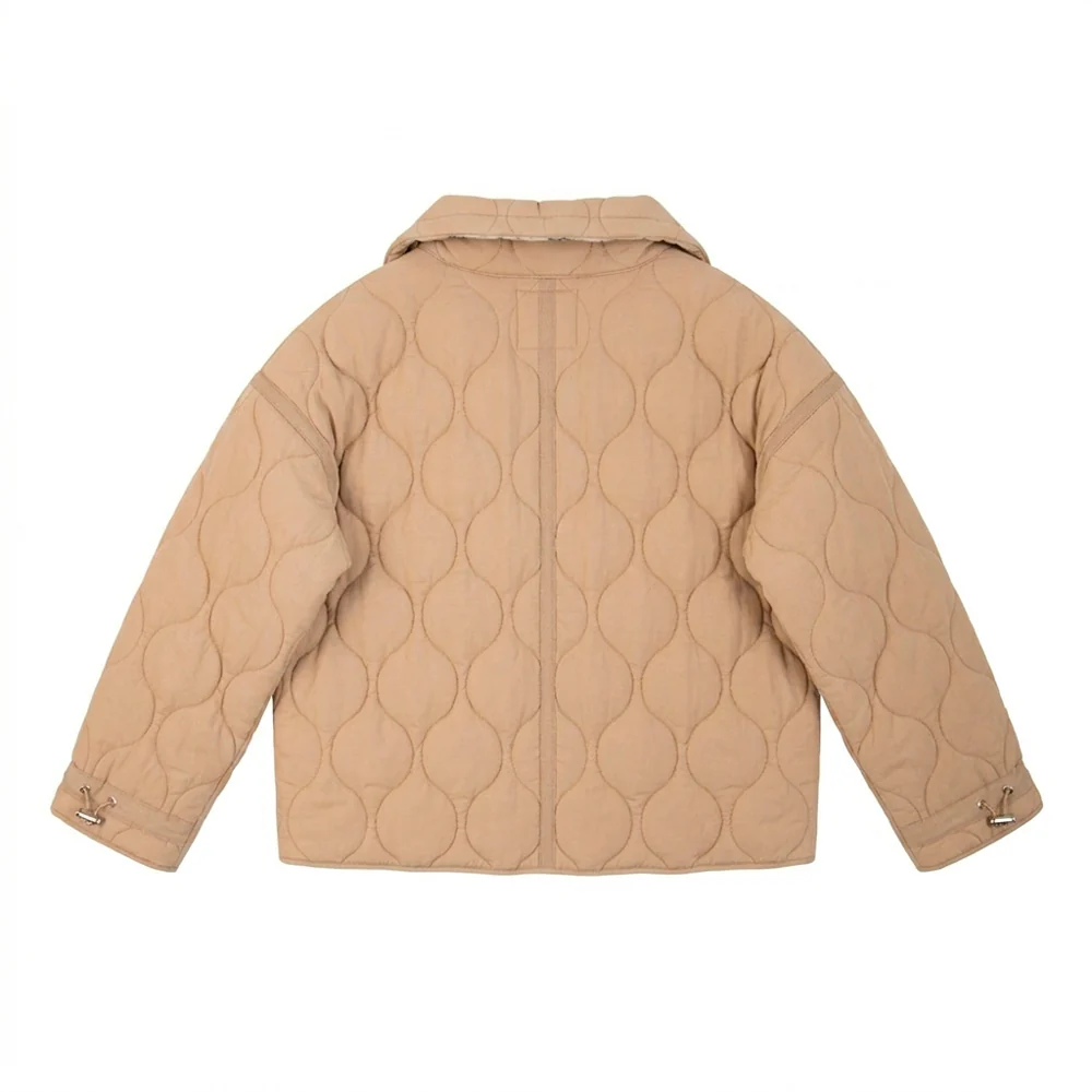 CHAQUETA ACOLCHADA BRUSELAS BEIGE - Image 3