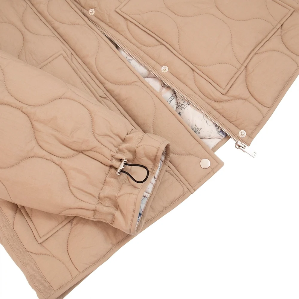 CHAQUETA ACOLCHADA BRUSELAS BEIGE - Image 4