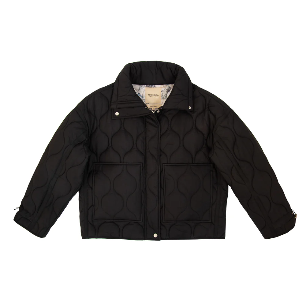 CHAQUETA ACOLCHADA BRUSELAS NEGRO