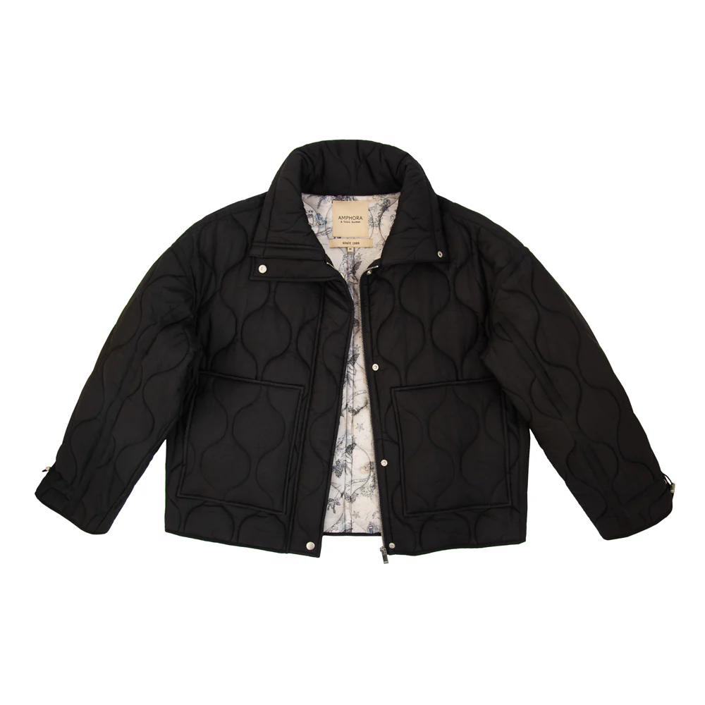 CHAQUETA ACOLCHADA BRUSELAS NEGRO - Image 2