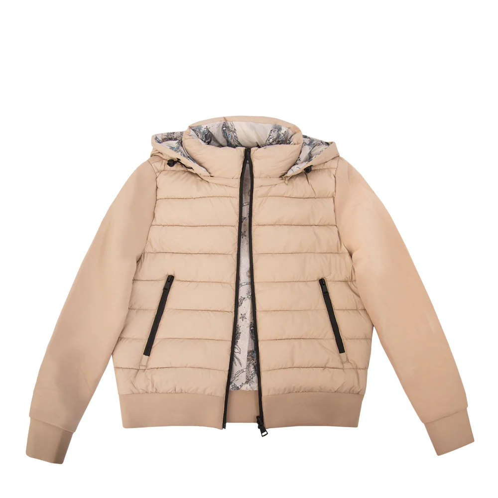 CHAQUETA REVERSIBLE MANUELA BEIGE - Image 2