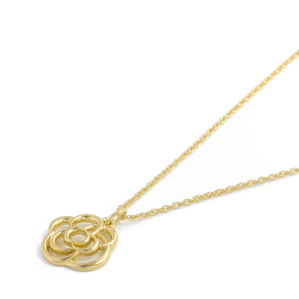 COLLAR CON COLGANTE ROSA GOLD - Image 2