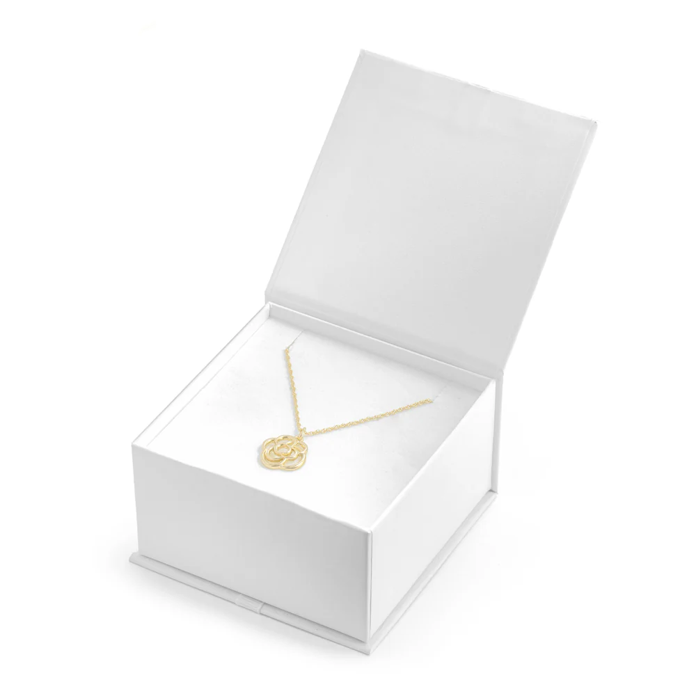 COLLAR CON COLGANTE ROSA GOLD - Image 3