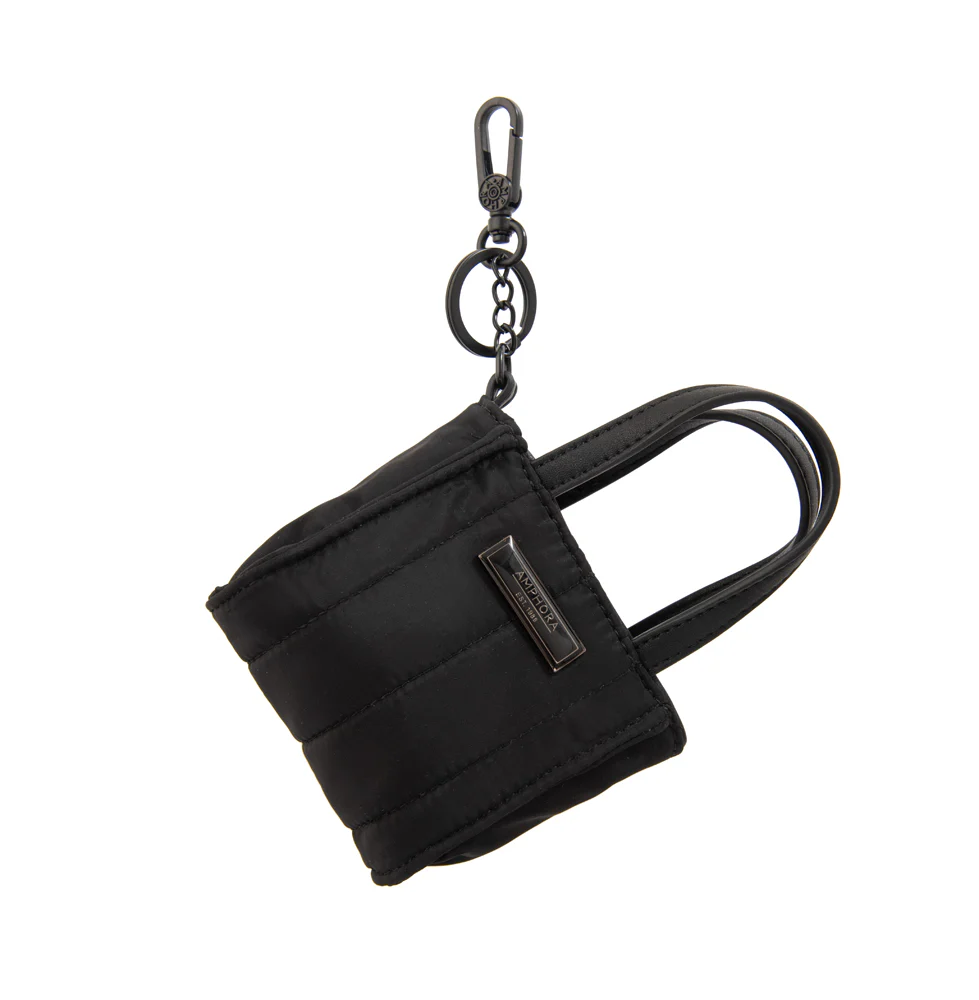 LLAVERO MONEDERO ATLAS NEGRO