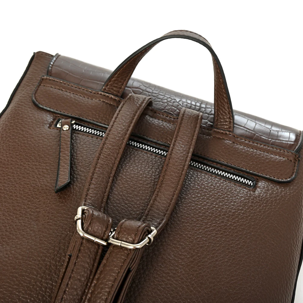 MOCHILA CHARLOTE MARRÓN - Image 3